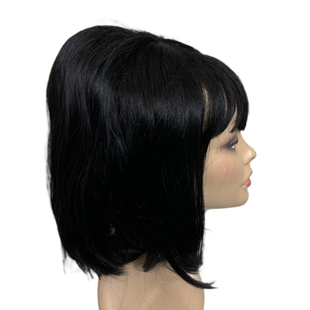 Pony Express Black 50’s – 60’s  – 70’s Style  Bouffant  Wig NWT NOS